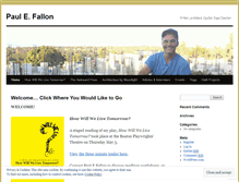 Tablet Screenshot of paulefallon.com